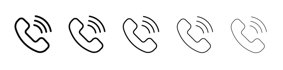 Phone call icon. Design for website and mobile apps.