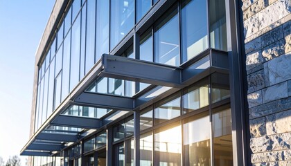 Architectural Photography of Modern Office Buildings, Capturing Global Workspaces in Urban, Suburban, Eco-Friendly, and Scenic Environments Across Day and Night Settings