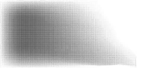Halftone dotted abstract background. Grain gradient texture background with dots. Noise Stipple pointillism pattern. Sand, grain, grunge stipple effect. Abstract texture, engraved overlay. Vector