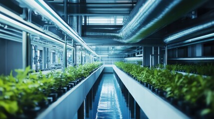 Advanced Technology Wastewater Treatment Plant Utilizing Artificial Intelligence