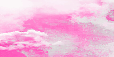 Elegant Abstract Pink Watercolor Background with Faded Brush Strokes and Subtle Paper Grain Texture. Pastel Pink Watercolor Texture with Wet Paper Effect and Light Brush Patterns for Feminine design