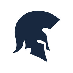 Spartan logo design template elements sparta vector Image