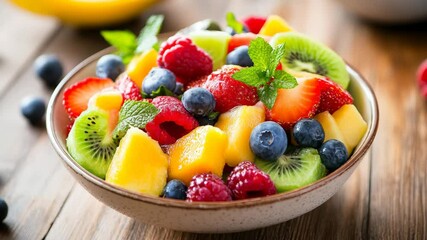 fresh fruit salad - Powered by Adobe