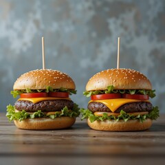 hamburguesas con queso