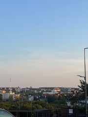 Obraz premium view from the top of the city hall