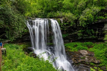 dry falls, highlands, north carolina