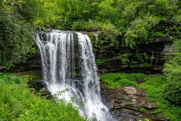 dry falls, highlands, north carolina