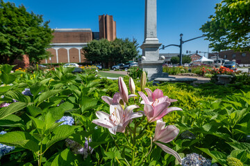 downtown Franklin, North Carolina