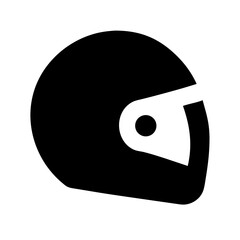 Racing helmet icon vector illustration