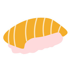 Japanese sushi illustration
