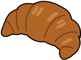 croissant vector illustration