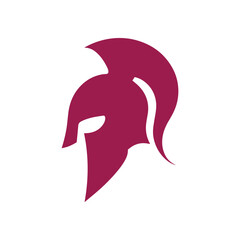 Spartan logo design template elements sparta vector Image