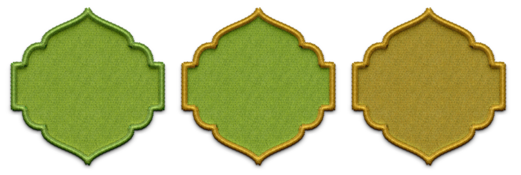 embroidery background. Transparent background embroidery. Islamic embroidery.