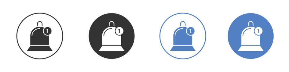 Notification icon vector, Symbol, logo illustrations