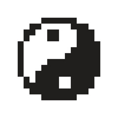 Pixel Yin Yang