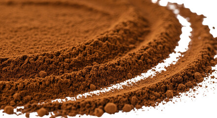Abstract Background Brown Powder Swirl Cocoa Texture Coffee Chocolate