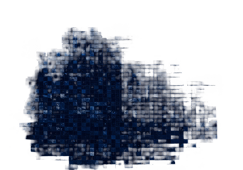 Abstract Geometric Texture with Mosaic Tiles Blue Background Design