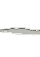 Abstract Torn Paper Edges Frame Border Texture Background Isolated
