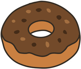 chocolate donut