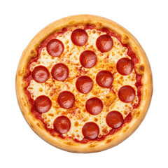 pizza isolated on PNG background.