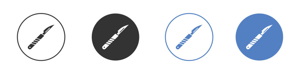 Scalpel icon vector, Symbol, logo illustrations