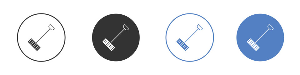 Snow shovel icon vector, Symbol, logo illustrations