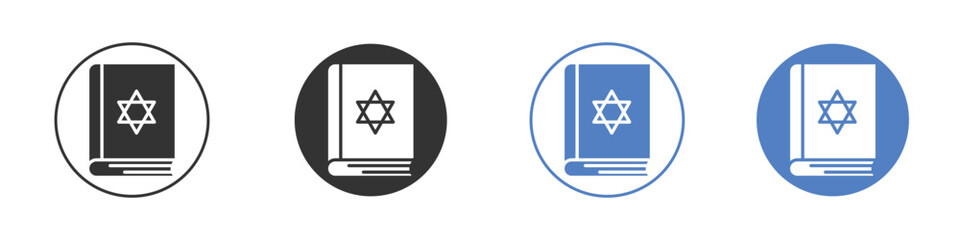 Tanakh book icon vector, Symbol, logo illustrations