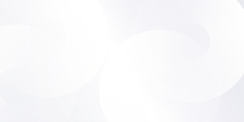 Abstract lines grey background with dynamic circle lines simple abstract modern design