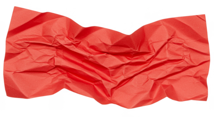 Crumpled Red Paper Texture Detailed Abstract Background Material