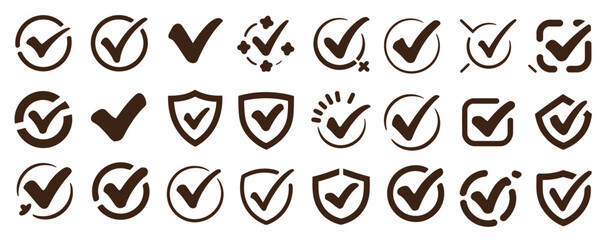 collection icons including one that has checkered symbol it.