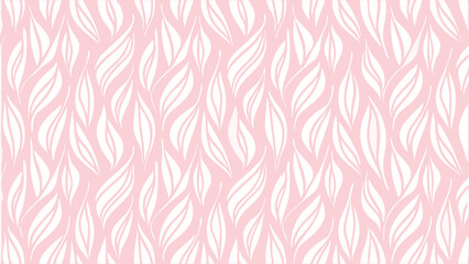 Fototapeta premium A Seamless Botanical Pattern Featuring Ultra - Botanical Seamless Vector