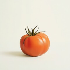 Red Tomato Studio Shot On White Background