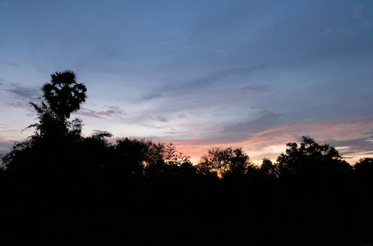sun set In the evening#1