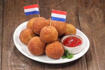 Kakiage is a dish of vegetables mixed and fried into one batter.