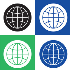 Global Network Internet Icon Pack
