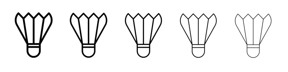 Badminton icon simple illustration logo art