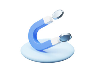 Bank and finance icon isolated on transparent background, icon related to income, salary, money, business. Budget, savings, cash, earning, income, currency, dollar, coin, revenue and profit. 3d render