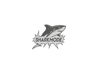 Shark logo ceative design