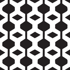 Abstract geometric seamless pattern