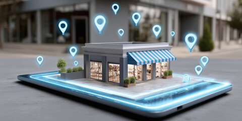Franchise business store shop investment opportunities urban location digital environment innovative viewpoint
