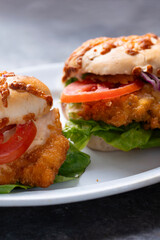 german schnitzel sandwich