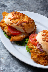 german schnitzel sandwich
