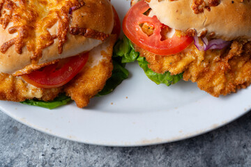 german schnitzel sandwich
