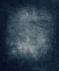 Obraz premium Blue grunge vintage background, trendy scratched texture for your project
