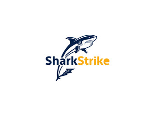 Shark logo ceative design