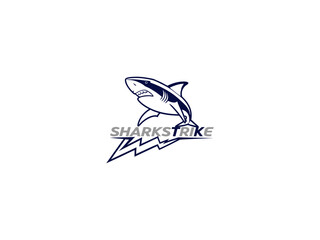 Shark logo ceative design