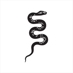 Detailed Snake Line Art Vector,Hand Drawn Snake Illustration,Realistic Snake Drawing in Vector Style,Coiled Snake with Scales Line Design,Monochrome Snake Vector Outline,Top View Snake Illustration