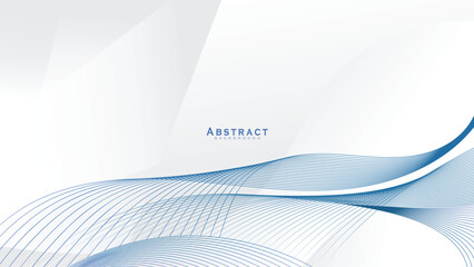 Abstract blue and white vector background, Design for prints, posters, cards, etc. Vector.	