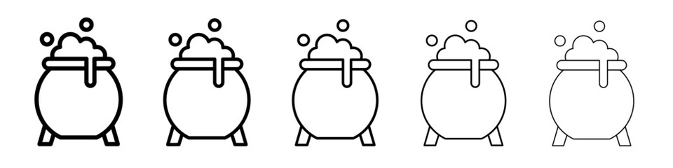 caudron icon simple illustration logo art