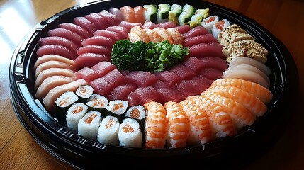 Magnificent Sushi Platter: A Feast for the Eyes